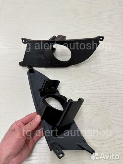Рамки для линз птф Mitsubishi Lancer 9 дорест
