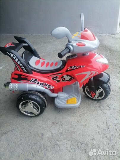 Детский мотоцикл на аккумуляторе бу