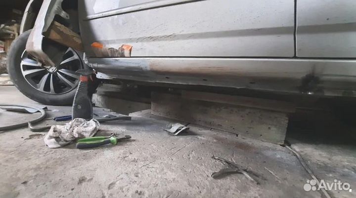 Кузовной порог Peugeot 408 1 поколения