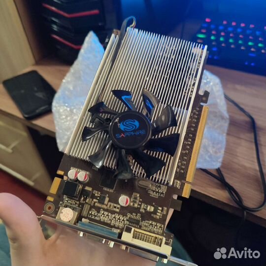 Видеокарта nvidia geforce GTX 750 ti (Б-у)