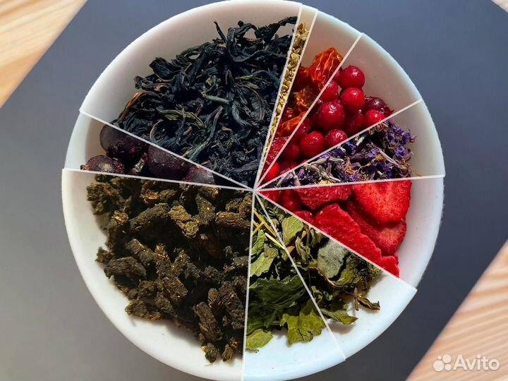 Иван-чай 250 г: цветы,травы,шиповник,ягоды,имбирь