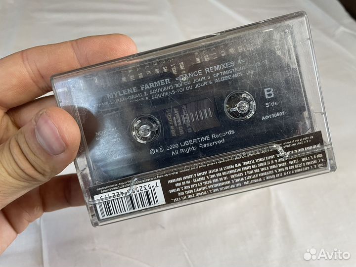 Милен фармер 2001 год аудиокассета