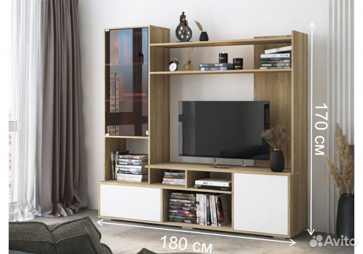 Готовые гостиные Брия сонома - белый