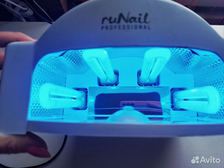 Уф лампа для ногтей ruNail