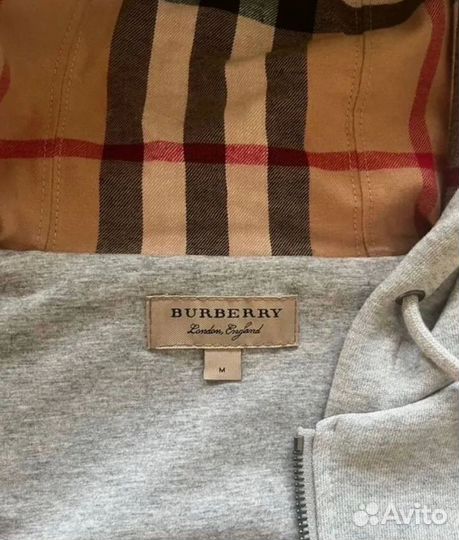 Зип Худи burberry Оригинальное качество