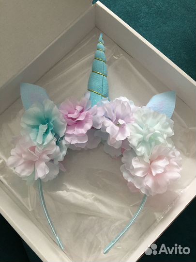 Нарядное платье для девочки 4-5 лет и ободок