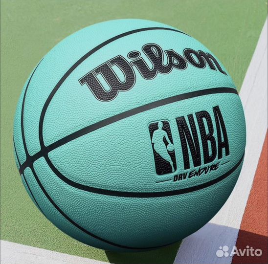 Баскетбольный мяч оригинал Wilson Tiffany бирюзов