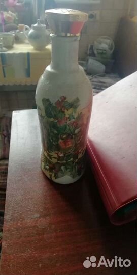 Бутылка 0.8 декорированая