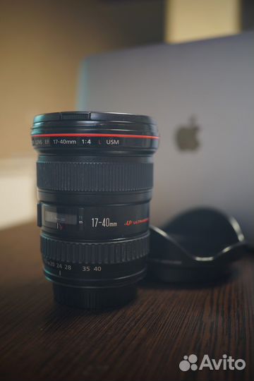 Объектив canon ef 17-40 f4