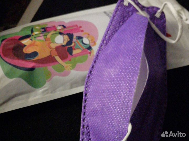 Маска медицинская детская много разовая