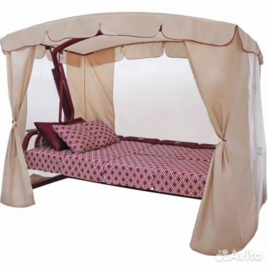 Садовые качели четырехместные 