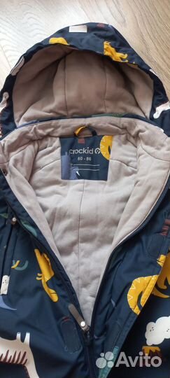Комбинезон демисезонный crockid 80 86 мальчик