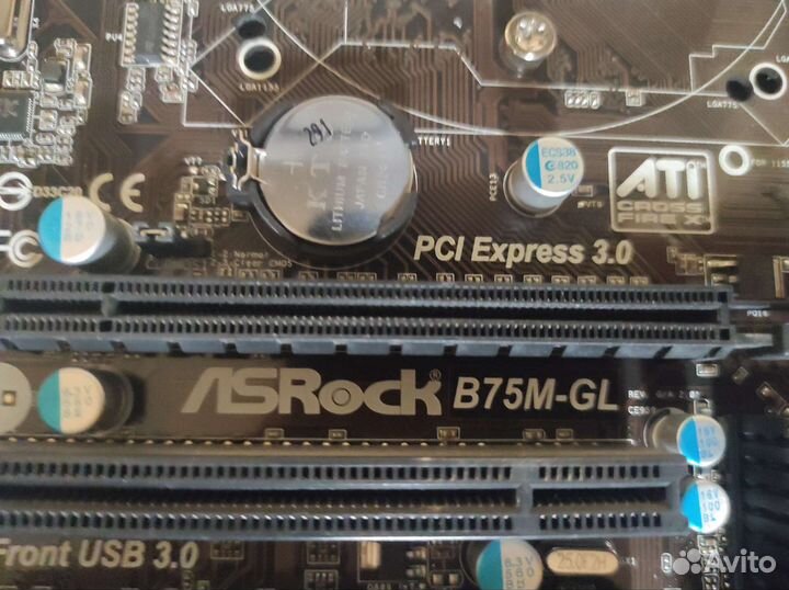 Материнская плата 1155