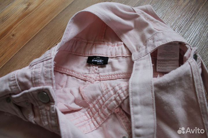 Джинсовый комбинезон для девочки