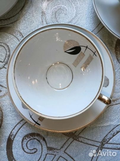 Чайный сервиз СССР Рига Сакта