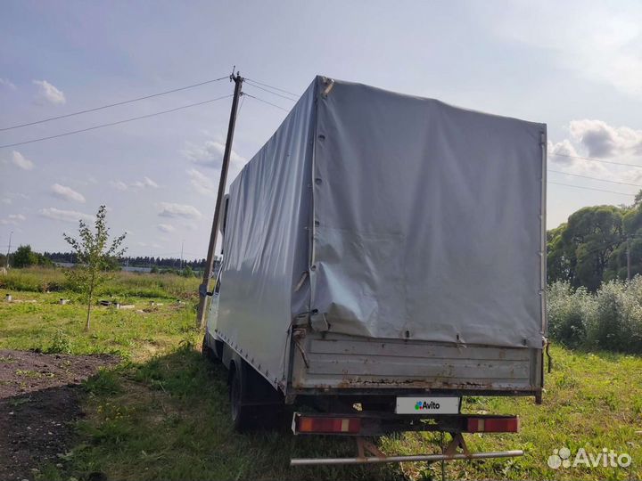 ГАЗ ГАЗель 33023 2.9 МТ, 2003, битый, 154 055 км