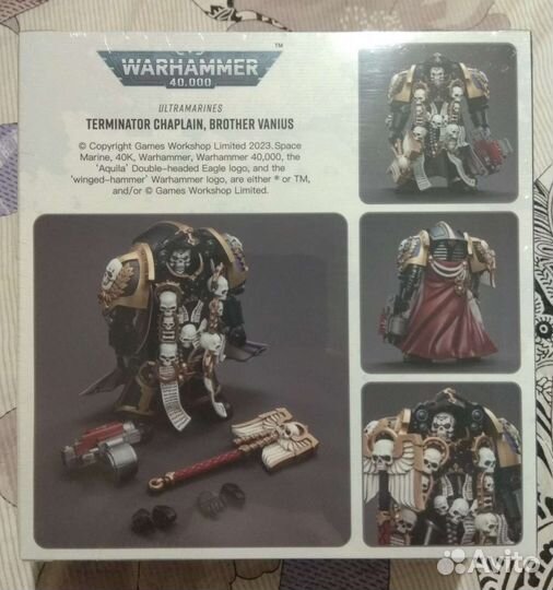 Фигурка Warhammer Терминатор Vanius, Библиотекарь