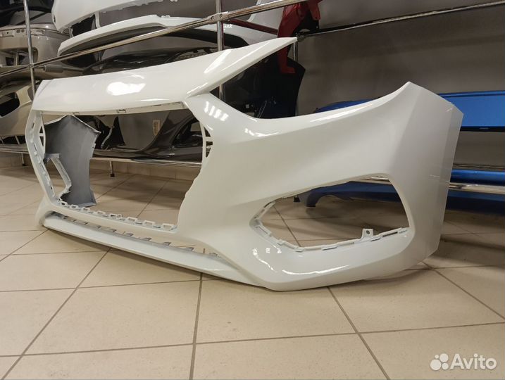 Бампер передний Solaris 2 17-20 в цвет