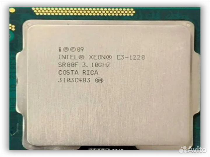 Процессор intel xeon e3-1220 3.10GHz