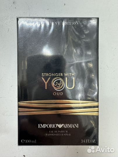 Emporio Armani Stronger with You Oud 100 ml