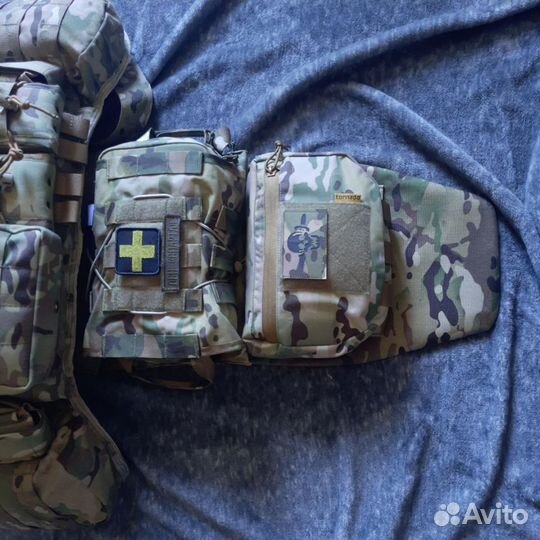 Бронежилет мультикам штурмовой бр5 керамика