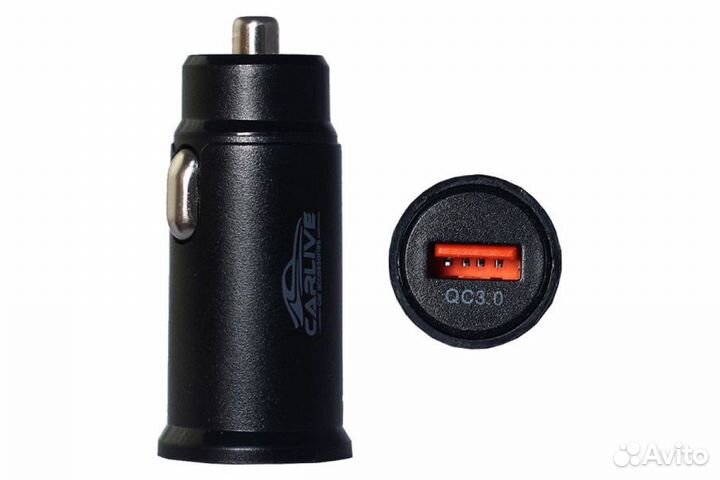 Автомобильные зарядные устройства с USB, проводные