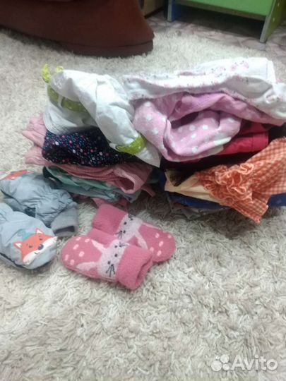 Вещи пакетом на девочку 86