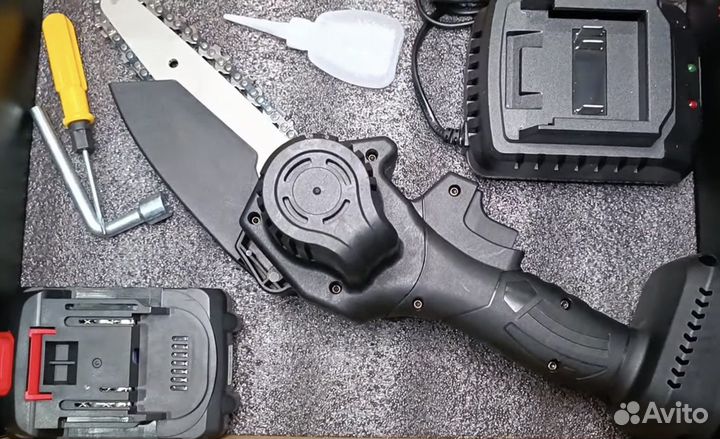 Аккумуляторная цепная пила vvosai (wosai)