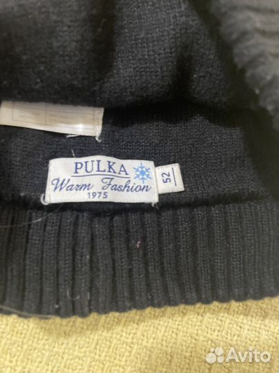 Шапка Pulka тёплая 54/56