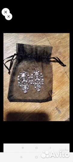 Swarovski серьги Вечерние