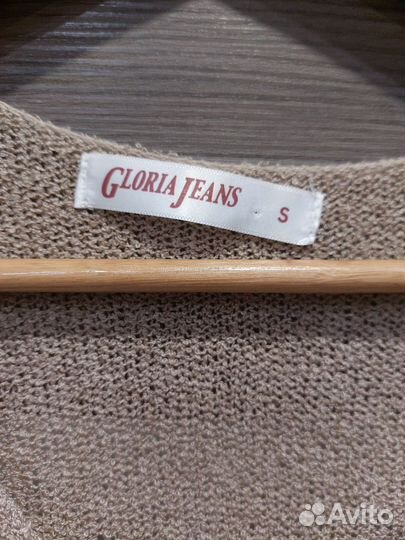 Жилет удлиненный вязаный