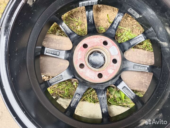 Литые диски r15 4 100