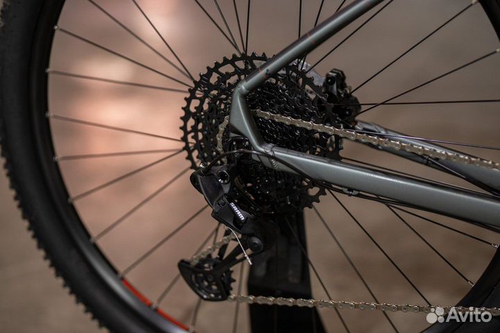 Велосипед Cube Analog Flashgrey/Red