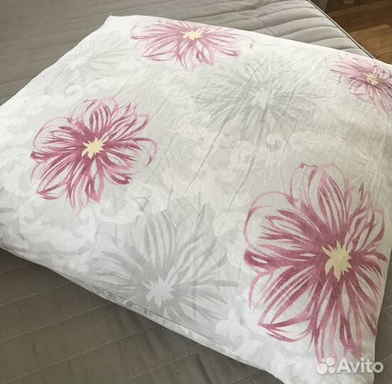 Подушка 60х60 пух перо