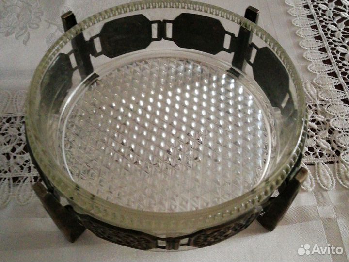 Конфетница СССР + стопки