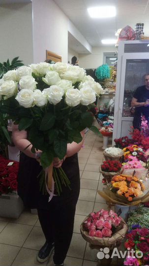 Розы Белые.Букет