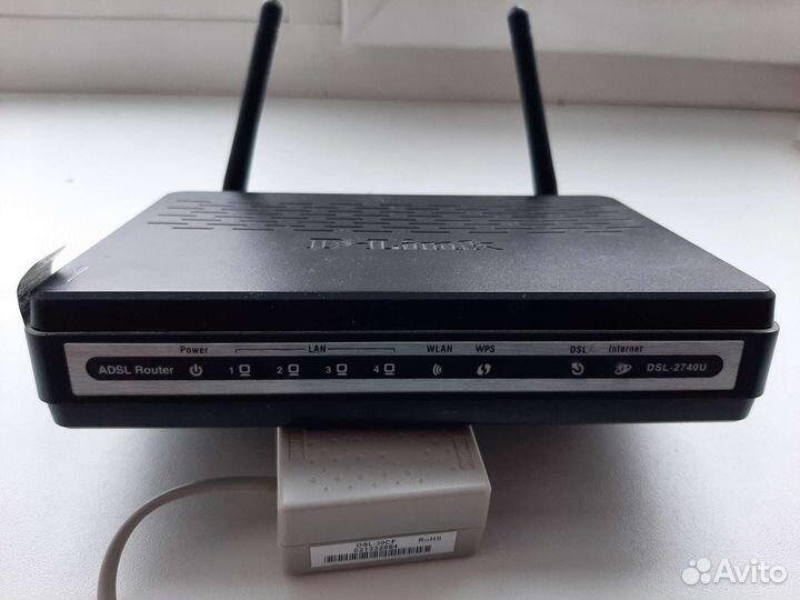 Wifi роутер DSL-2740U