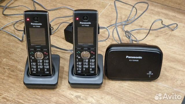 IP телефон Panasonic KX-TGP600RUB объявление продам