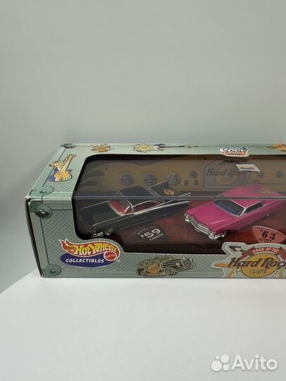 Hotwheels 100% Hard Rock Cafe Set