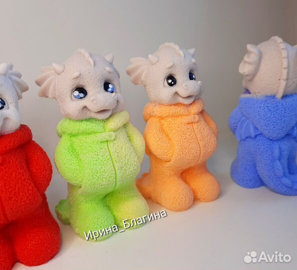 Мыло ручной работы Дракон