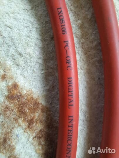 Межблочный кабель rca