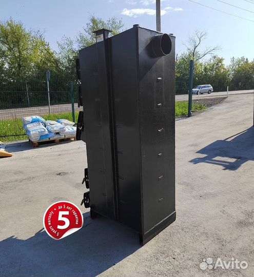 Твердотопливный котел длительного горения