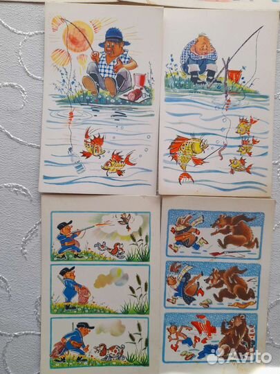 Винтажные открытки 1968 год