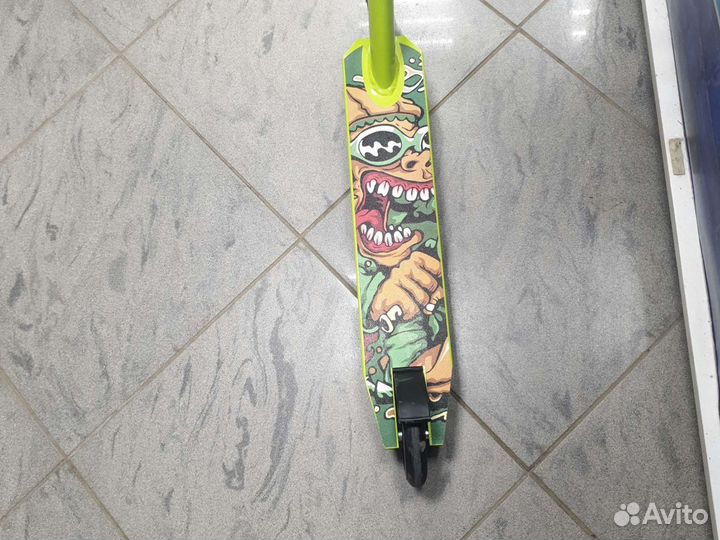 Трюковой самокат новый металл