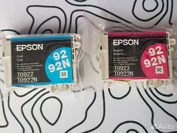 Картриджы Epson 92 92N