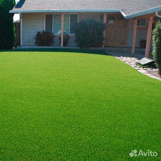 Рулонный газон под ключ