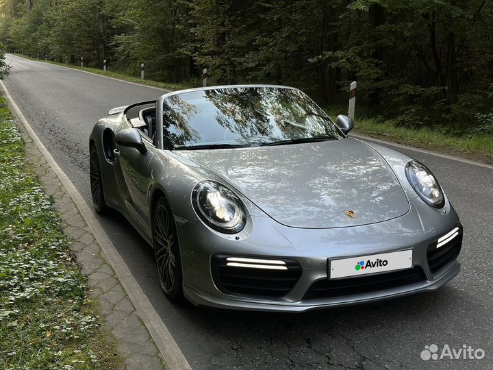 Porsche 911 Turbo 3.8 AMT, 2016, 120 000 км