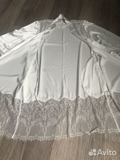 Халат женский шелковый