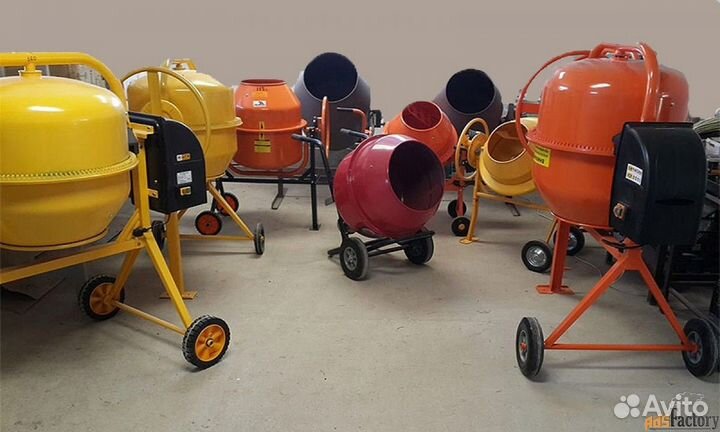 Аренда бетоносмесителя (бетономешалки) и миксера