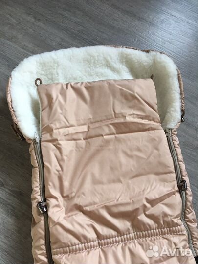 Конверт в коляску зимний